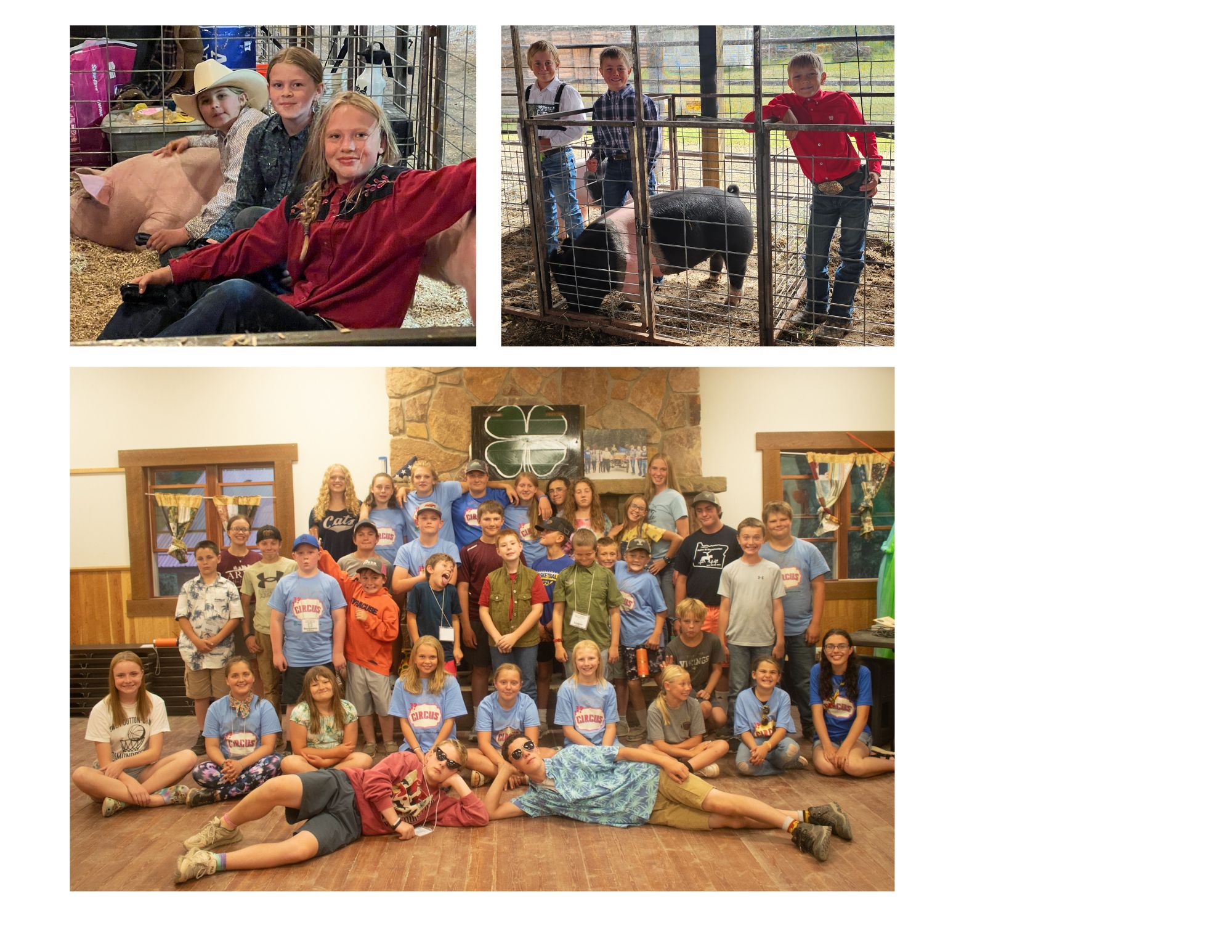 4-H members enjoy camp and fair!